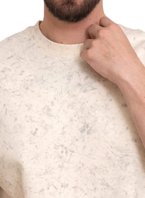Beige Design 3846VIG - O - S Round T-shirt - Khotwh